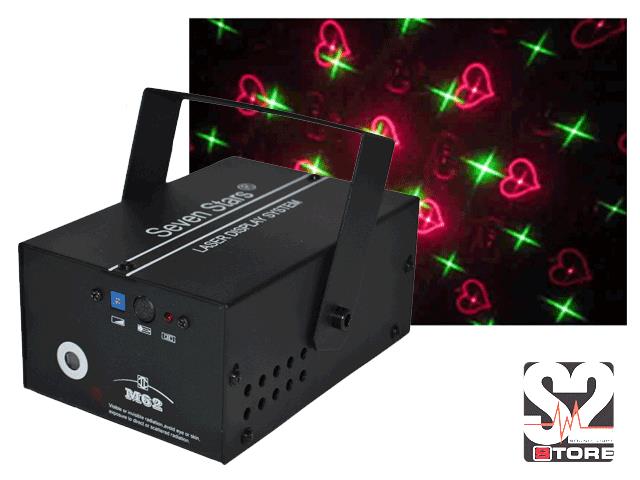 LASER TWINKLING PATTERN ROOD-GROEN S2 (M62)