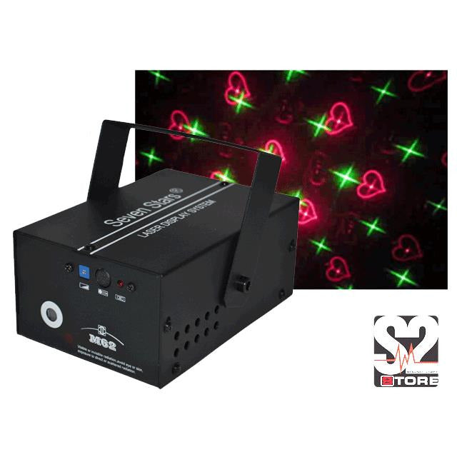 LASER TWINKLING PATTERN ROOD-GROEN S2 (M62)
