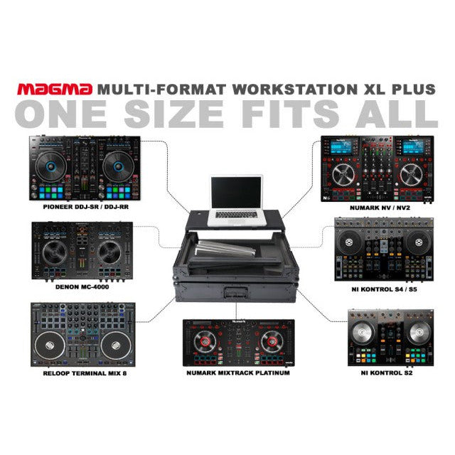 MULTI-FORMAT WORKSTATION XL PLUS MAGMA (LAPTOP) (ZWART)