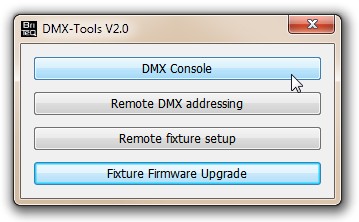 FIRMWARE UPDATER BRITEQ ALLROUND DMX SETUP TOOL, incl SOFTWA
