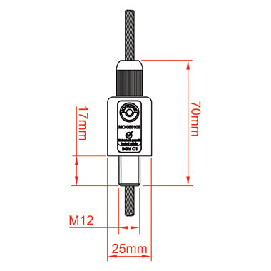 REUTLINGER 50SV II M12 CABLE GRIPS