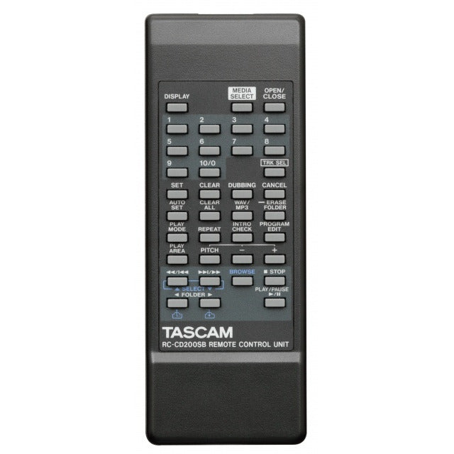 CD-200SB TASCAM CD/USB/SD PLAYER INCL. REMOTE CONTROL*
