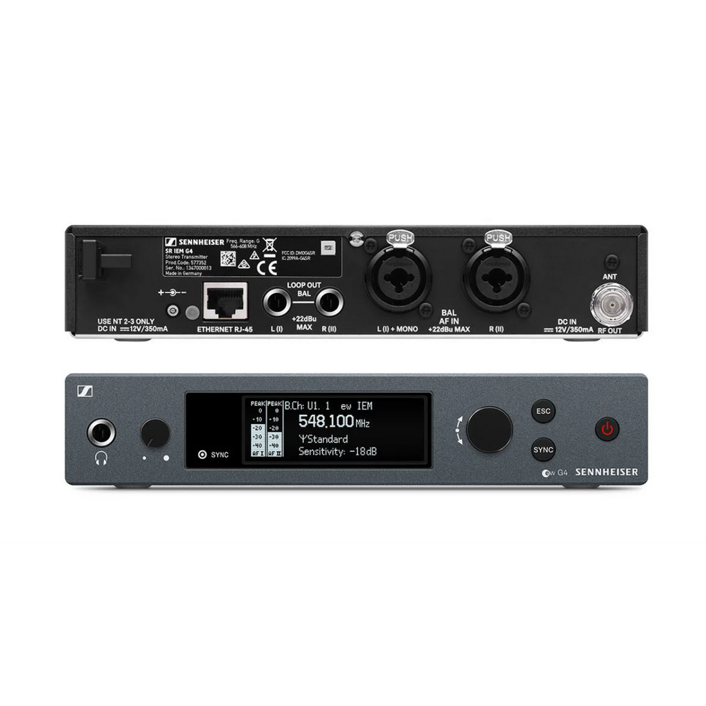 EW IEM G4-A Monitoring Set Sennheiser (516-558 Mhz, Belgie)