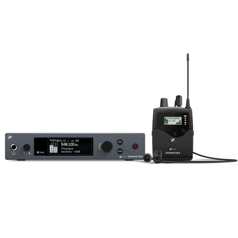 EW IEM G4-A Monitoring Set Sennheiser (516-558 Mhz, Belgie)