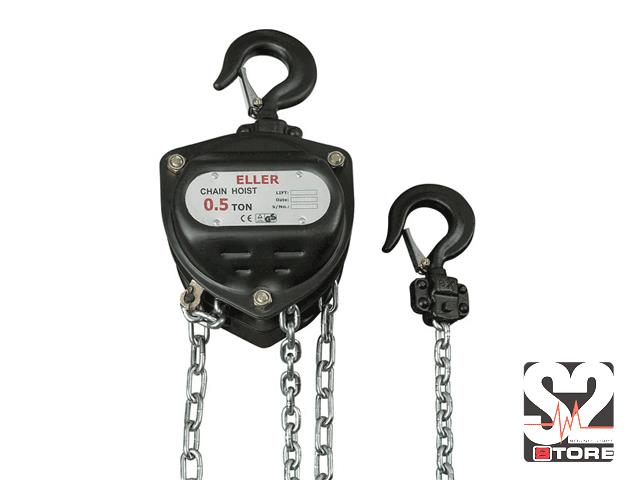 HANDTAKEL 500 KG 3METER KETTING TUV GEKEURD SHOWTEC