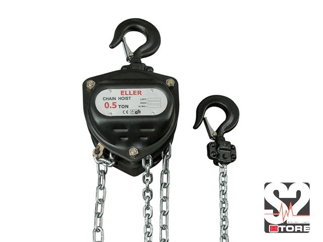 HANDTAKEL 500 KG 6METER KETTING TUV GEKEURD.