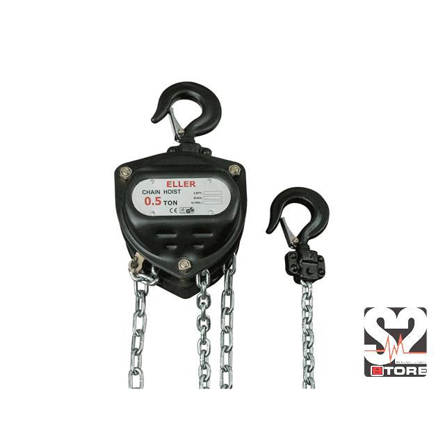 HANDTAKEL 500KG 10 METER KETTING TUV GEKEURD