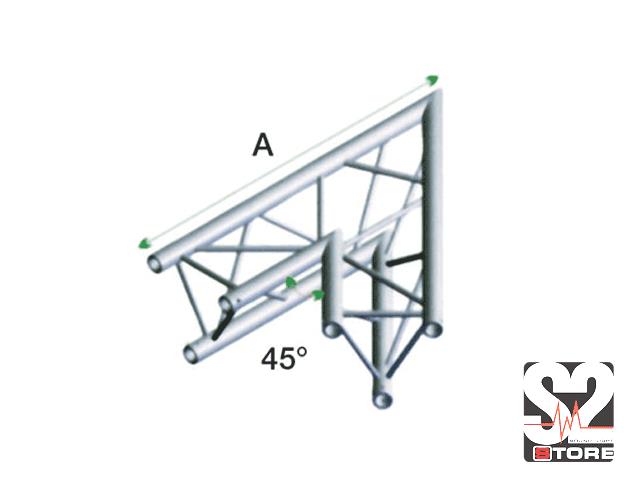 DECO 22 (DRIEHOEK)HOEK 45� TRUSS