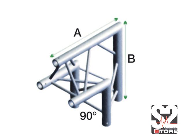 Deco 22 Truss Driehoek Hoek 90° Apex Up