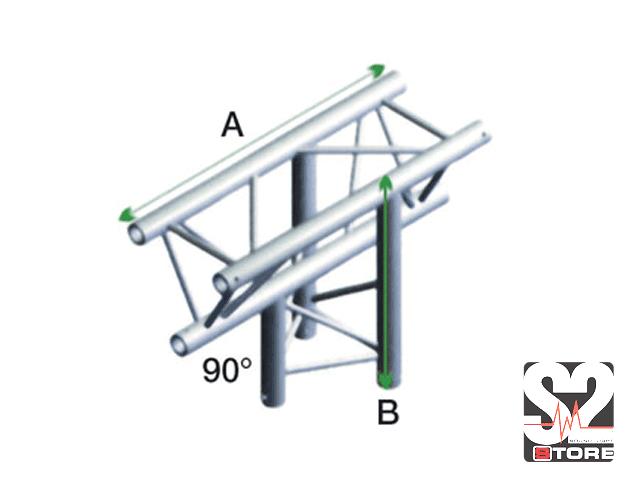 DECO 22 TRUSS 90Ý T-STUK SHOWTEC