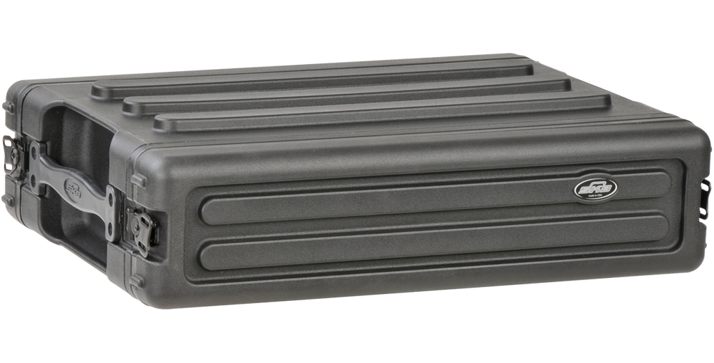 ROTO MOLDED 2 U SHALLOW RACK SKB