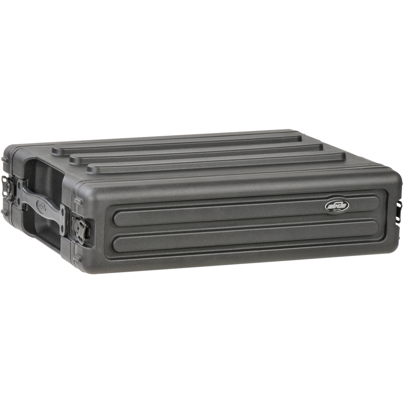 ROTO MOLDED 2 U SHALLOW RACK SKB