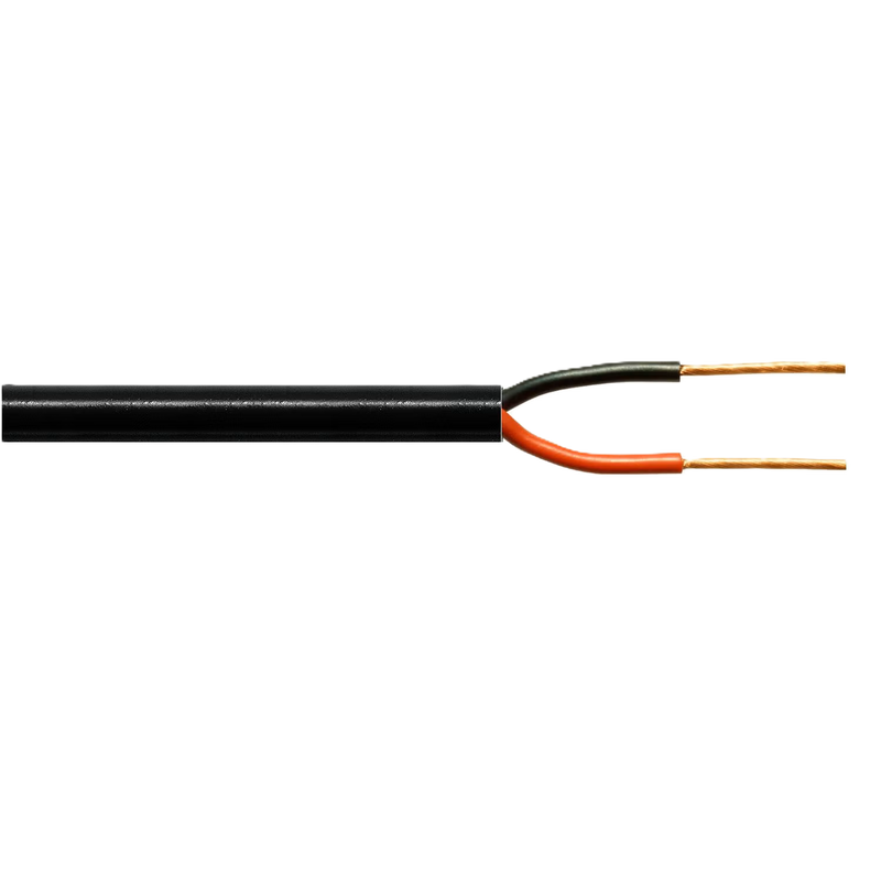 SpeakerFlex LiveGear Luidsprekerkabel 2x1.5mm² per Meter (Zwart)