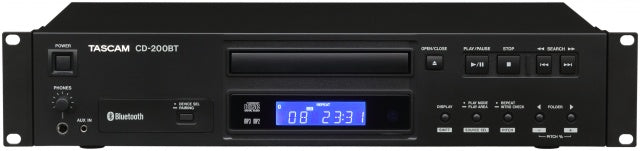 CD-200BT TASCAM CD-SPELER MET BLUETOOTH