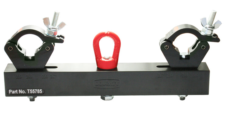 HIJSBRACKET BLACK 1 TON (SOLID TRUSS ADAPTOR DOUGTY