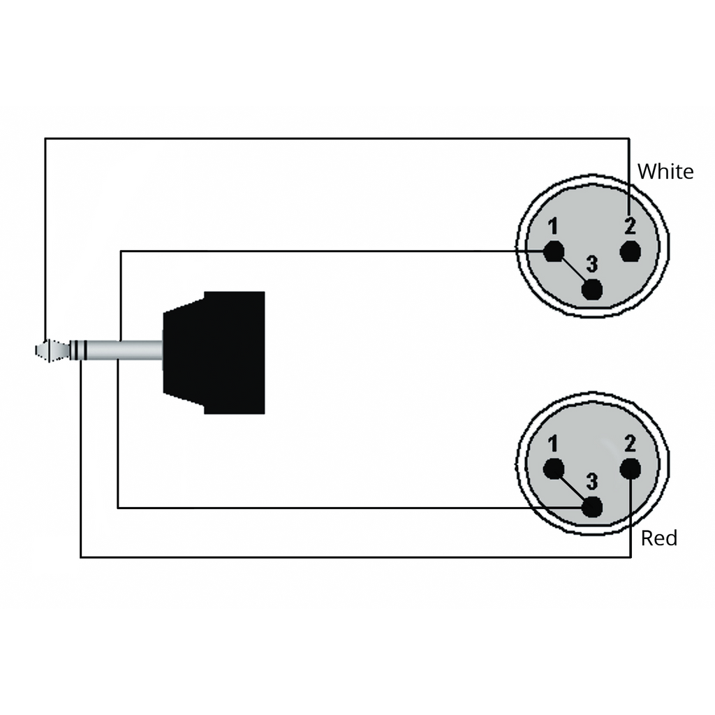 CLA712/3 STEREO MINI JACK 3.5 MM MALE TO 2 X XLR MALE 3 M PROCAB