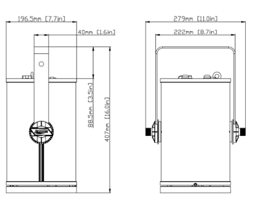 FUZE PENDANT ELATION 230W 5IN1 RGBWL