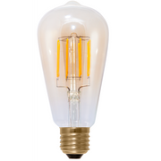LED RUSTIKA GOLDEN GLASS E27 6 WATT 2000K SEGULA