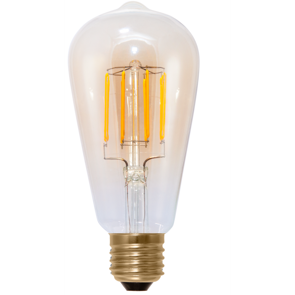 LED RUSTIKA GOLDEN GLASS E27 6 WATT 2000K SEGULA