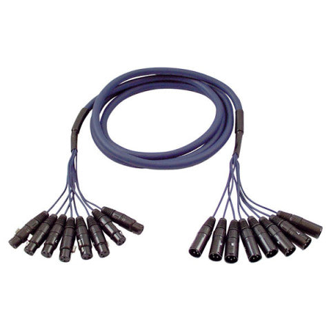 STUDIOSNAKE 8 XLR M 3P > 8 XLR F 3P 6 M DAP AUDIO