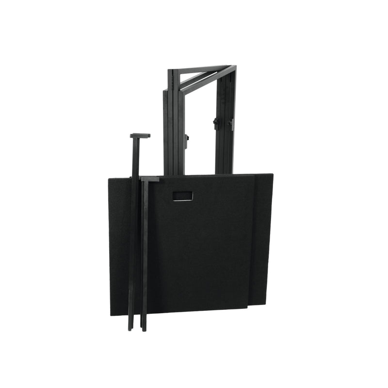 MOBILE DJ STAND OMNITRONIC INCL. COVER