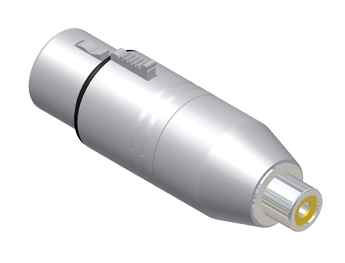 ADAPTER RCA VROUWELIJK - XLR VROUWELIJK BASIC SERIE