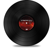 TRAKTOR Scratch Control Vinyl Zwart MK2 Native Instruments