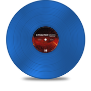 TRAKTOR Scratch Control Vinyl Blauw MK2 Native Instruments