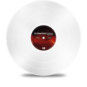 TRAKTOR Scratch Control Vinyl Clear MK2 Native Instruments