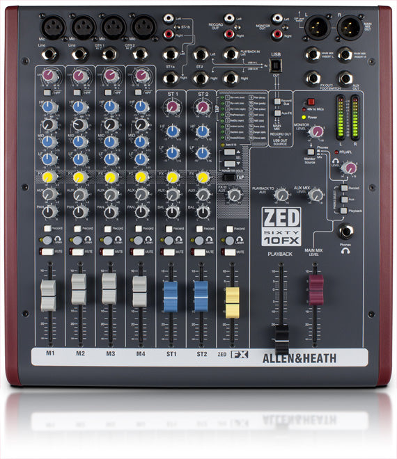 ZED60-10FX ALLEN & HEATH PA MIXER
