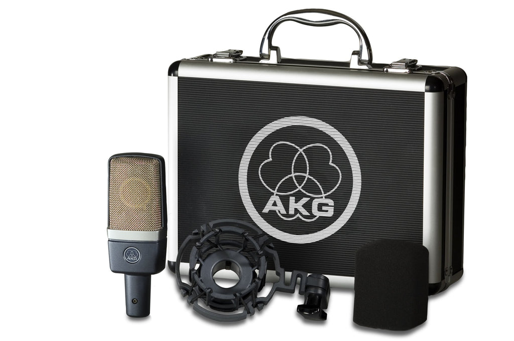 C214 AKG RECORDING & BROADCAST CONDENSATOR MICRO*