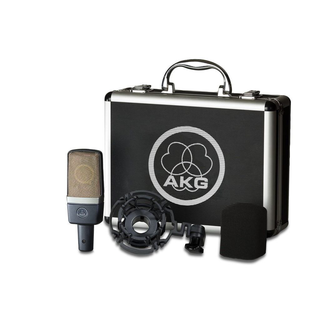 C214 AKG RECORDING & BROADCAST CONDENSATOR MICRO*