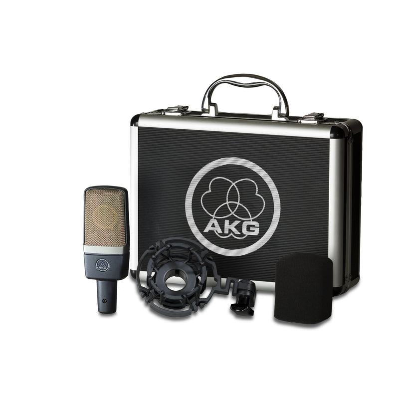 C214 AKG RECORDING & BROADCAST CONDENSATOR MICRO*