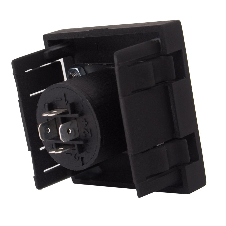 CP45SPE/B AUDAC CONNECTION PLATE 1 4P SPEAKON 45X45MM EOL