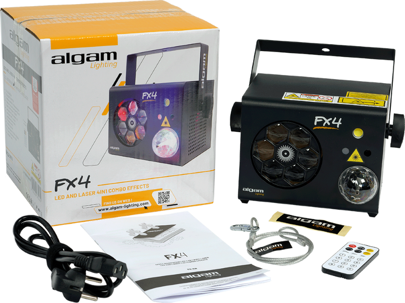FX-4 Algam Lighting 4-in-1 animatie effect
