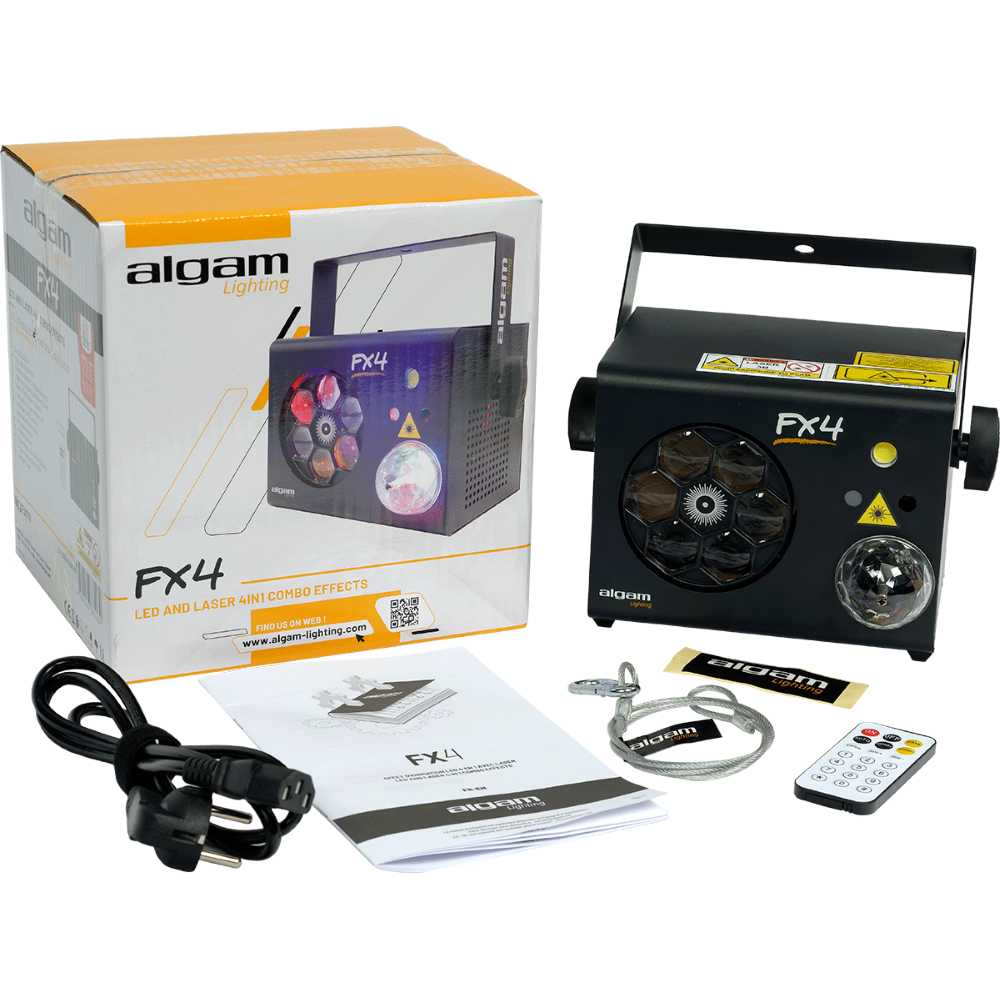 FX-4 Algam Lighting 4-in-1 animatie effect