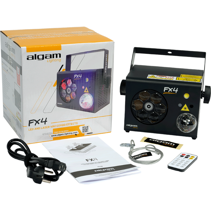 FX-4 Algam Lighting 4-in-1 animatie effect