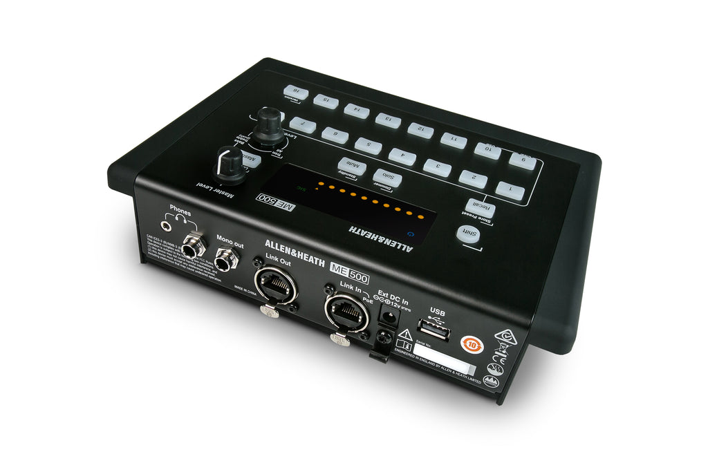 ME-500/X ALLEN &amp; HEATH 16 KANAALS MONO /STEREO KANAALS MIXER
