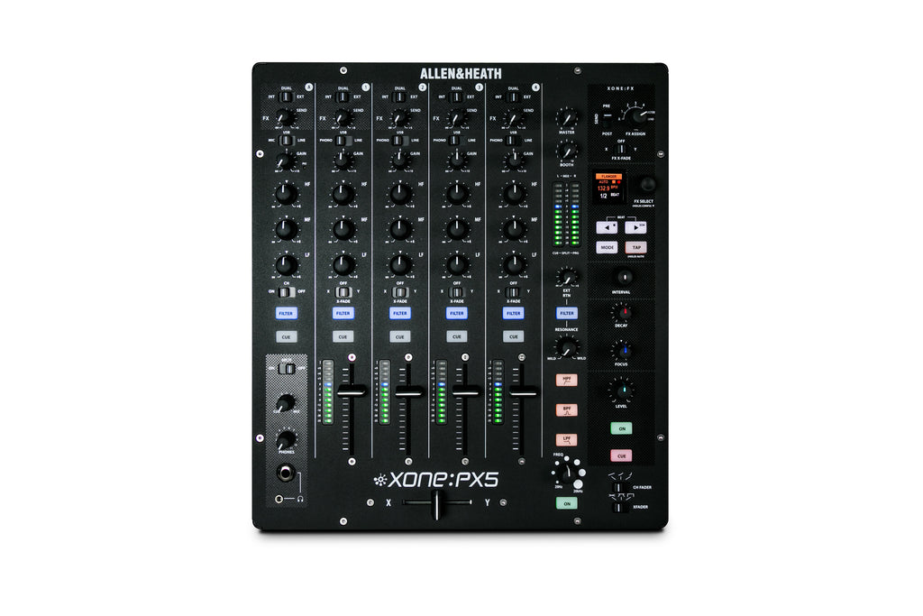 XONE:PX5 Allen&amp;Heath 4-kanaals DJ-mixer met FX