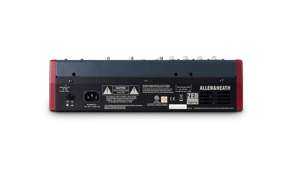 ZED60-10FX ALLEN & HEATH PA MIXER