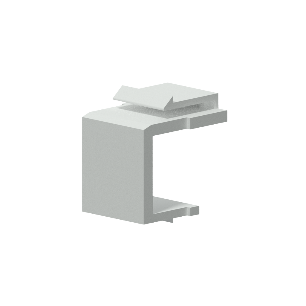 KEYSTONE BLIND PLATE PROCAB (WHITE)