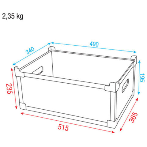 UCA-SCV2 DAP AUDIO STACK CASE H2 VALUE LINE