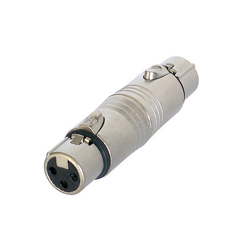 NEUTRIK ADAPTOR XLR 3P. FEMALE --> XLR 3P. FEMALE NEUTRIK