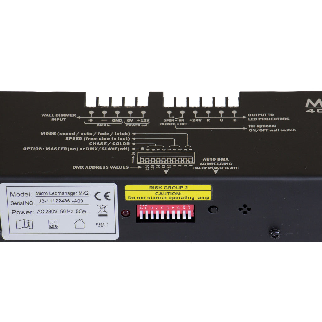 MICRO LED MANAGER MK2 JB SYSTEMS 50W 24V @EOL