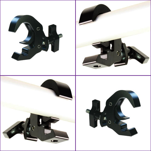 QUICK TRIGGER CLAMP ZWART SLIMLINE MAX100KG TUV DOUGHTY