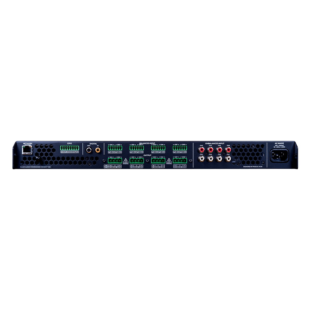 PowerZone™ Connect 508 BLAZE AUDIO DSP Versterker