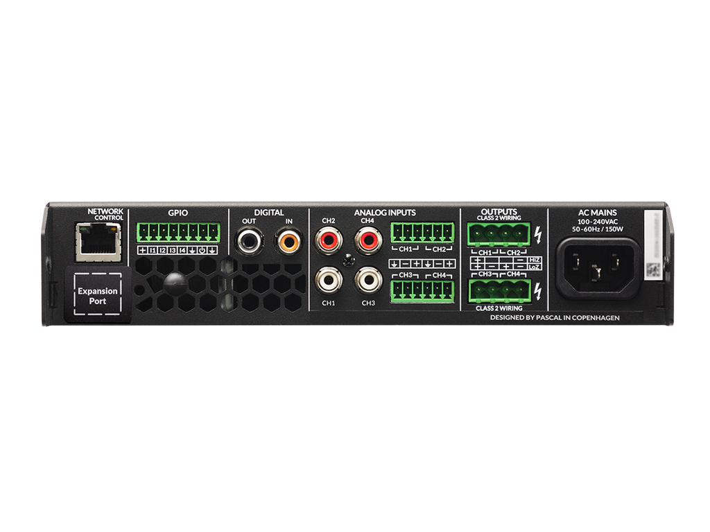 PowerZone™ Connect 504 BLAZE AUDIO DSP Versterker