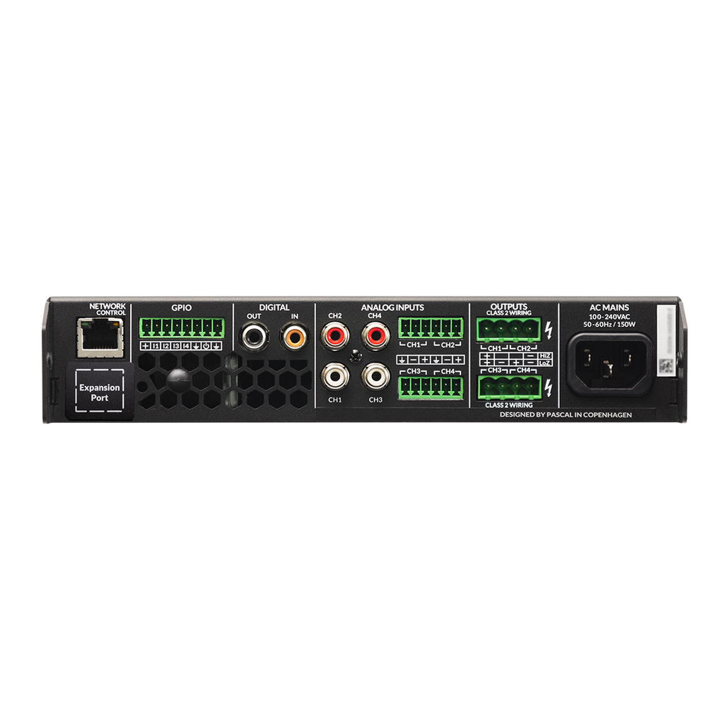 PowerZone™ Connect 504 BLAZE AUDIO DSP Versterker