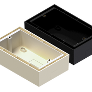 WB50/B AUDAC SURFACE MOUNT BOX FOR AUDAC WALLPANEL - BLACK