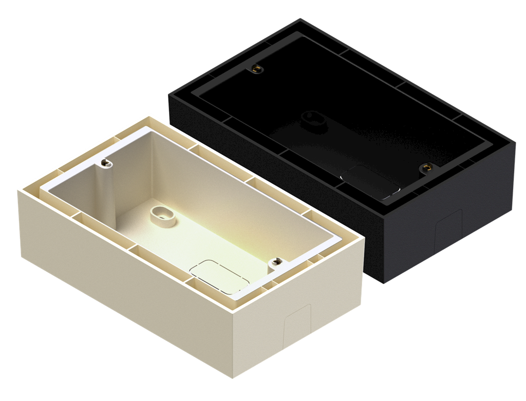 WB50/B AUDAC SURFACE MOUNT BOX FOR AUDAC WALLPANEL - BLACK